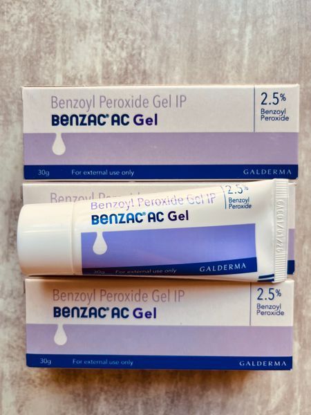 Бензак бензоил пероксид 2,5% Галдерма Benzac AC 096 фото