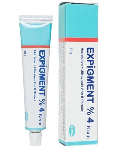 Экспигмент крем от пигментации expigment гидрохинон 4% Турция 0126 фото