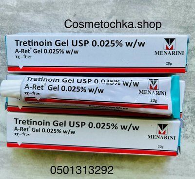 Третиноин гель A-Ret Gel 0.025% Индия 0256 фото