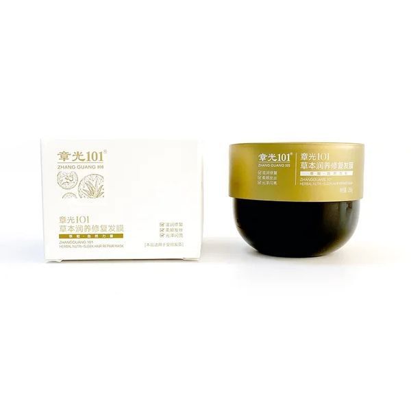 Відновлювальна маска Фабао 101 ремонт волосся ZHANGGUANG 101 HERBAL NUTRI-SLEEK HAIR REPAIR 0103 фото