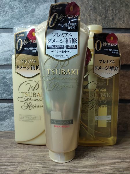 Крем бальзам для пошкодженого волосся Tsubaki premium 0162 фото