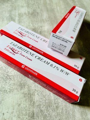 Тазаротен крем 0.1% Tazret forte cream 0.1% 20 грам 0253 фото